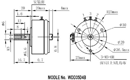 WDD35D4B導電塑料電位器