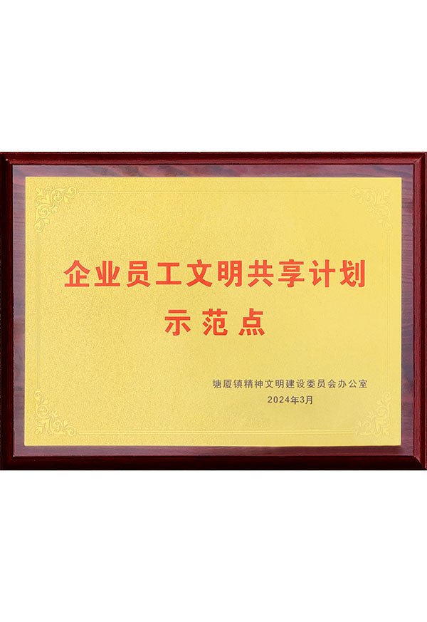 企業(yè)員工文明共享計劃